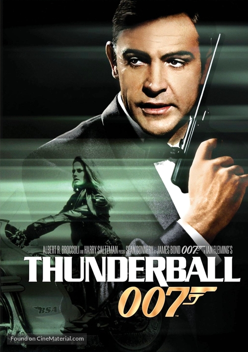 Thunderball - Canadian DVD movie cover