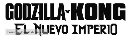 Godzilla x Kong: The New Empire - Mexican Logo