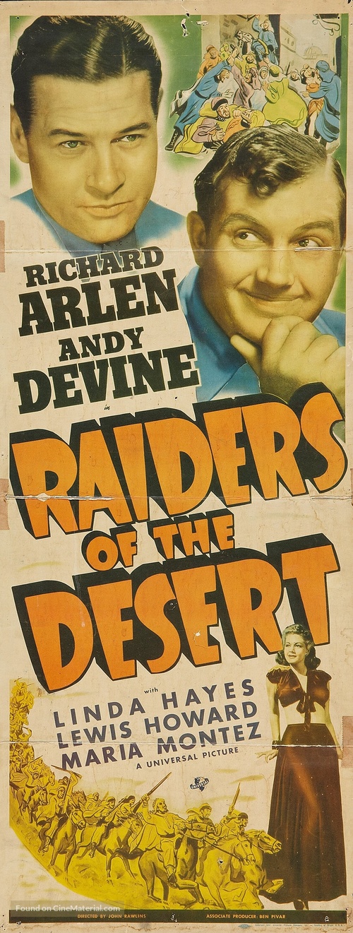 Raiders of the Desert - Movie Poster