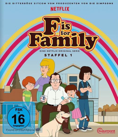 &quot;F is for Family&quot; - German Blu-Ray movie cover