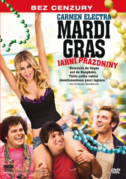 Mardi Gras: Spring Break - Czech DVD movie cover