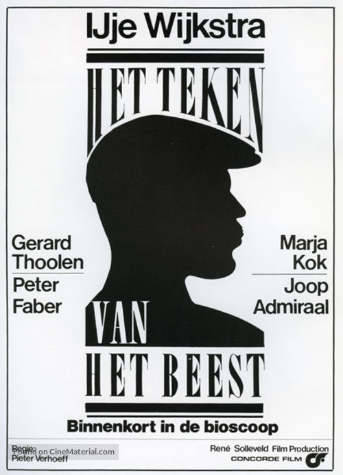 Het teken van het beest - Dutch Movie Poster