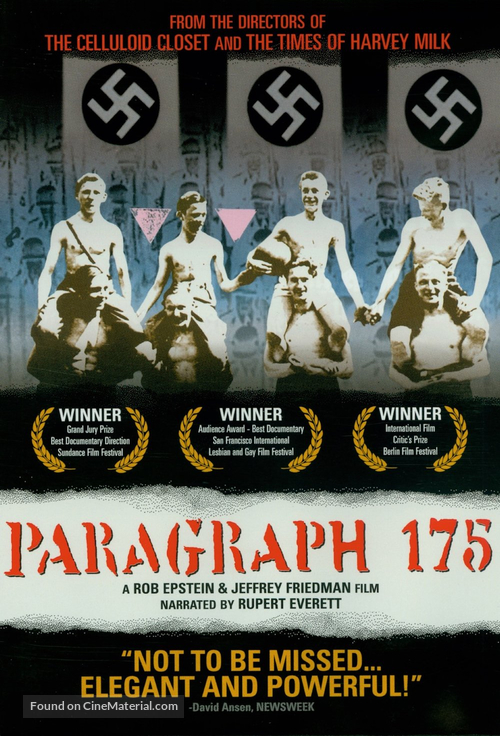 Paragraph 175 - Movie Cover
