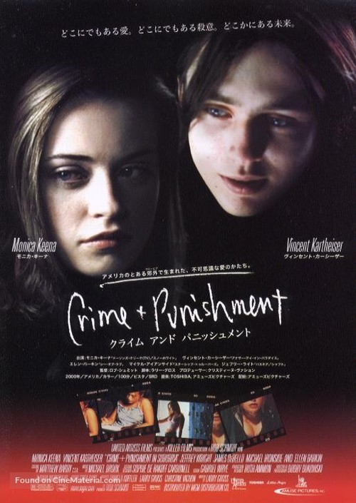 Crime and Punishment in Suburbia - Japanese Movie Poster