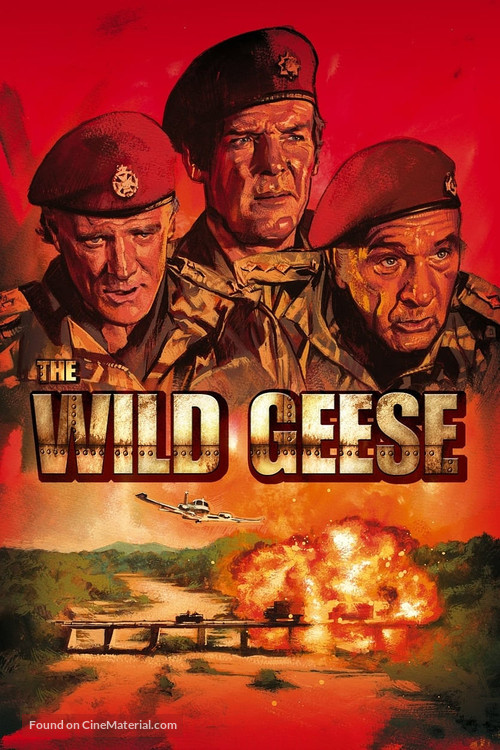 The Wild Geese - German poster