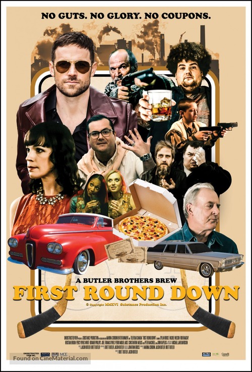 First Round Down - Canadian Movie Poster