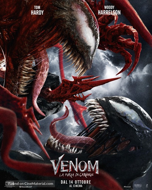 Venom: Let There Be Carnage - Italian Movie Poster