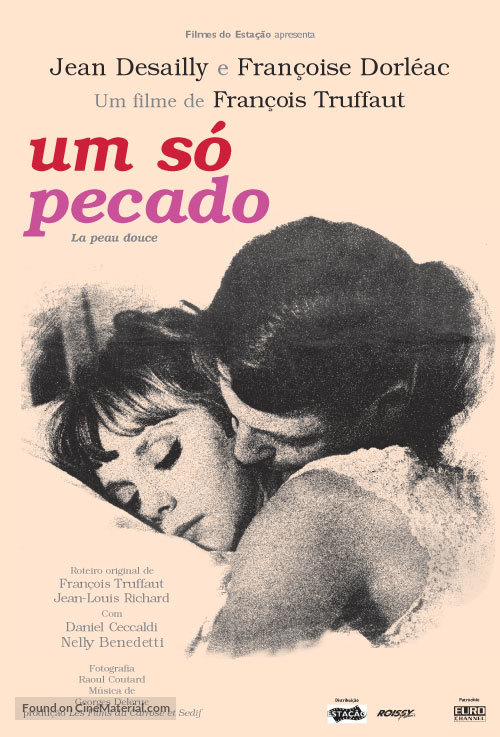 La peau douce - Brazilian Movie Poster