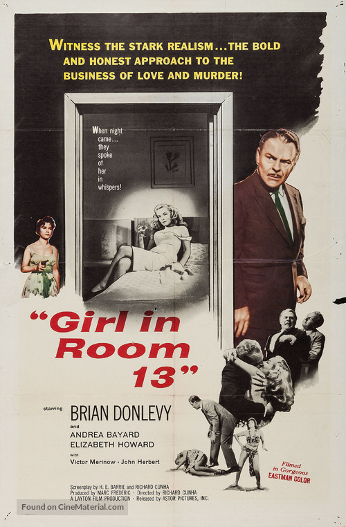 Girl in Room 13 - Movie Poster