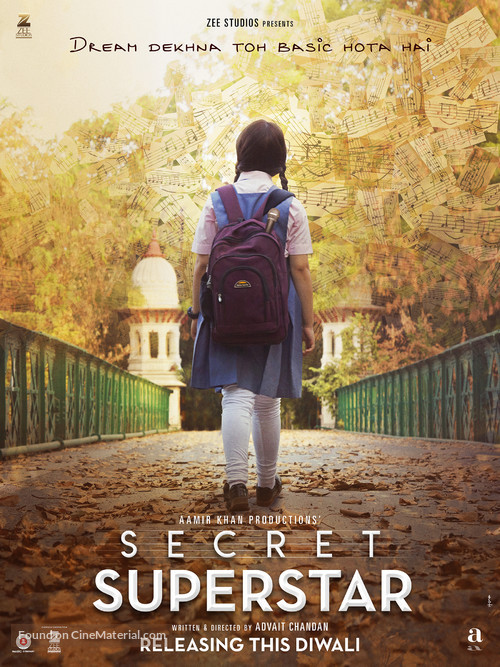 Secret Superstar - Indian Movie Poster