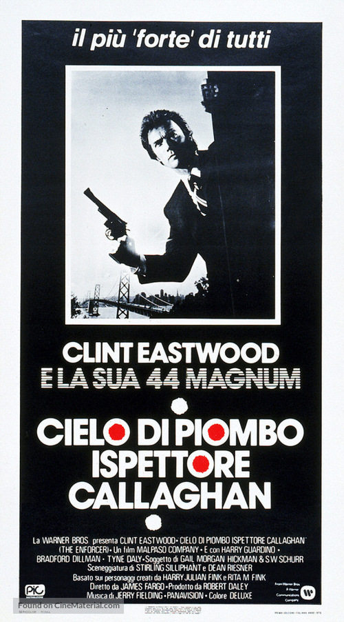 The Enforcer - Italian Movie Poster