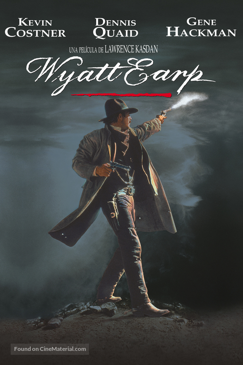 Wyatt Earp - Mexican DVD movie cover