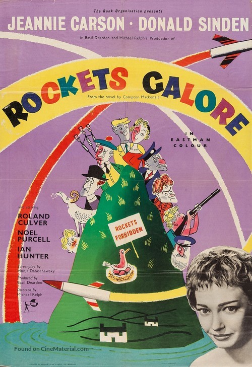 Rockets Galore! - British Movie Poster