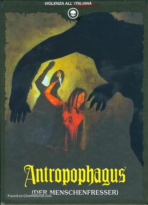 Antropophagus - Austrian Blu-Ray movie cover