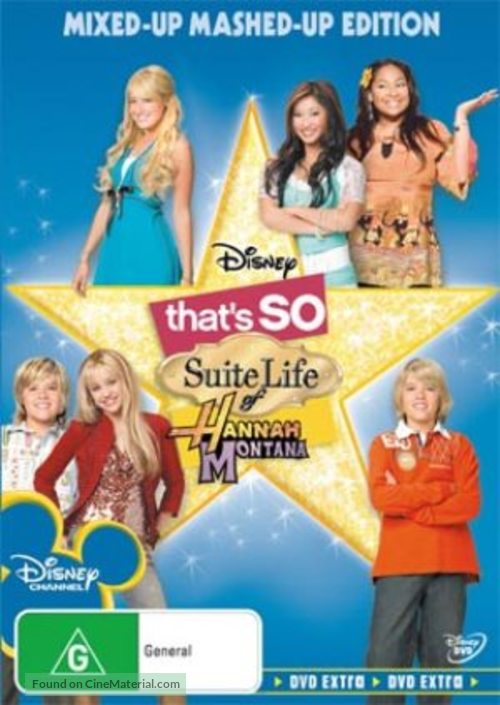 That&#039;s So Suite Life of Hannah Montana - Australian DVD movie cover