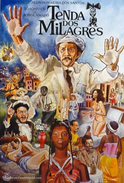 Tenda dos Milagres - Brazilian Movie Poster