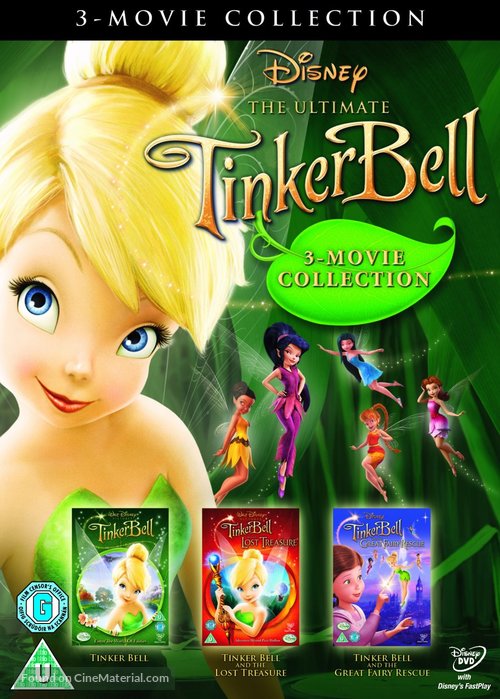 Tinker Bell - British DVD movie cover