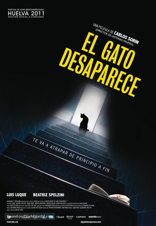 El gato desaparece - Argentinian Movie Poster