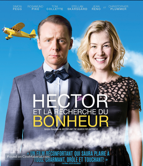 Hector and the Search for Happiness - Canadian Blu-Ray movie cover