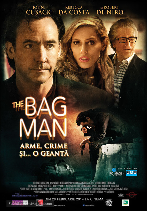The Bag Man - Romanian Movie Poster