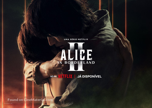&quot;Alice in Borderland&quot; - Brazilian Movie Poster