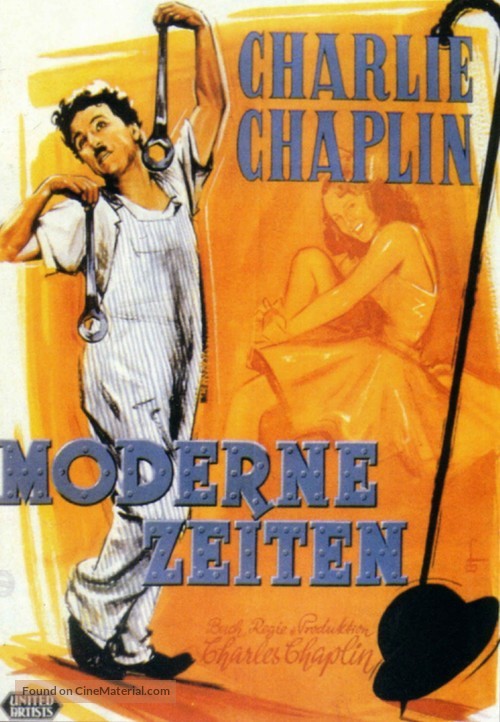 Modern Times - German Movie Poster