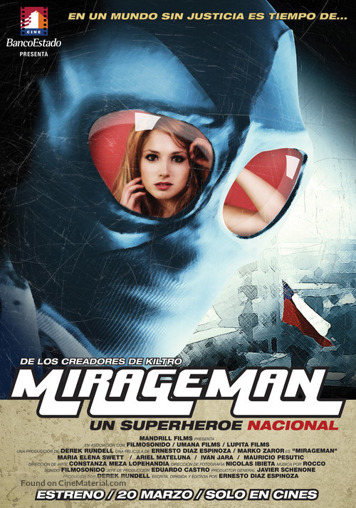 Mirageman - Chilean Movie Poster