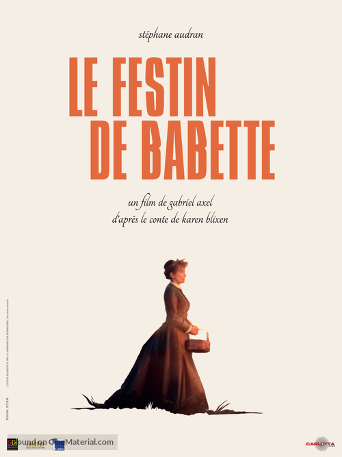 Babettes g&aelig;stebud - French Re-release movie poster