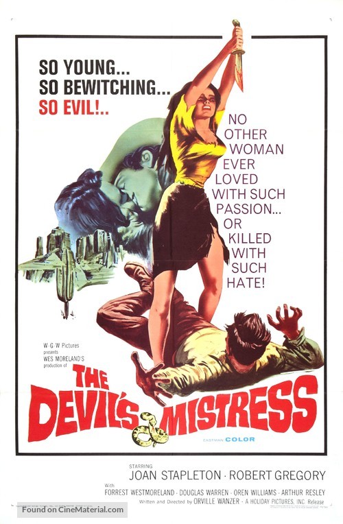 The Devil&#039;s Mistress - Movie Poster