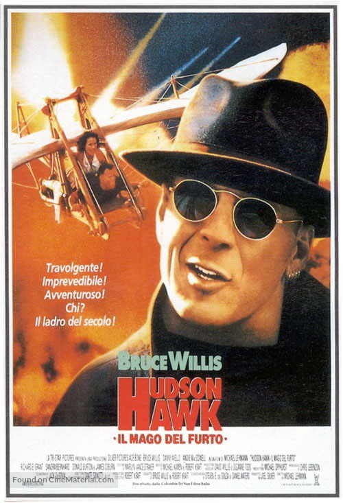 Hudson Hawk - Italian Movie Poster