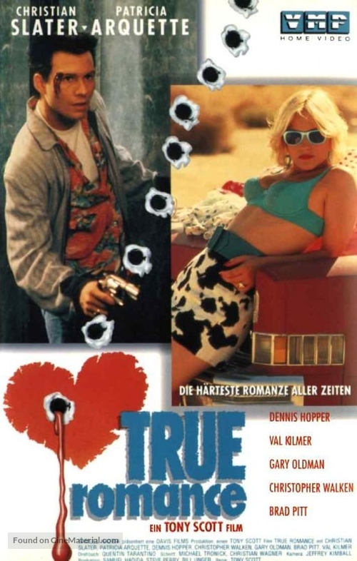 True Romance - German Movie Cover