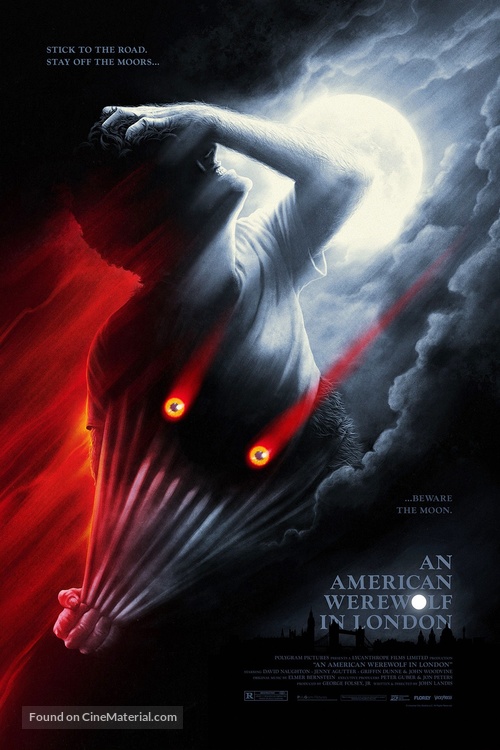 An American Werewolf in London - British poster