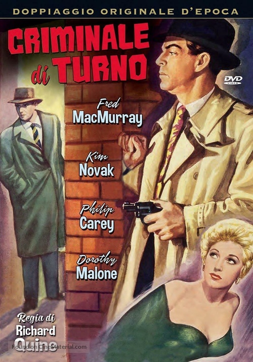 Pushover - Italian DVD movie cover
