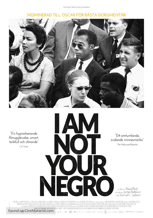 I Am Not Your Negro - Norwegian Movie Poster