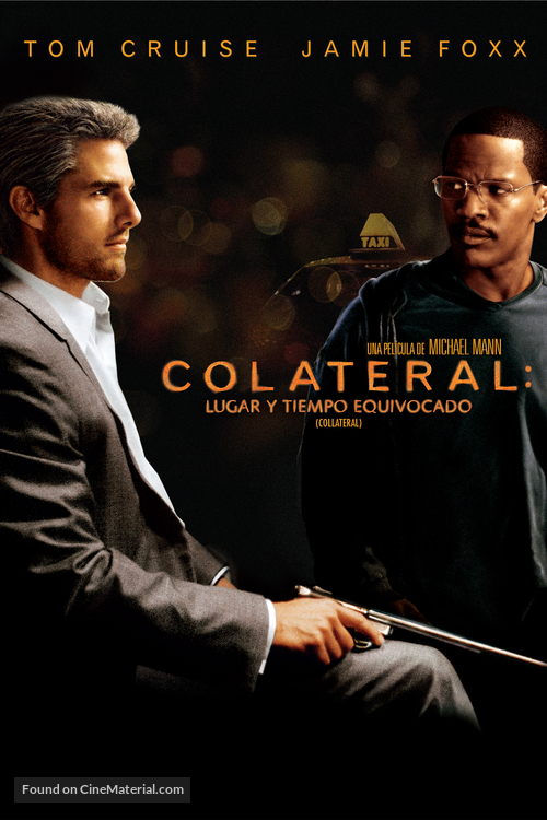 Collateral - Argentinian DVD movie cover