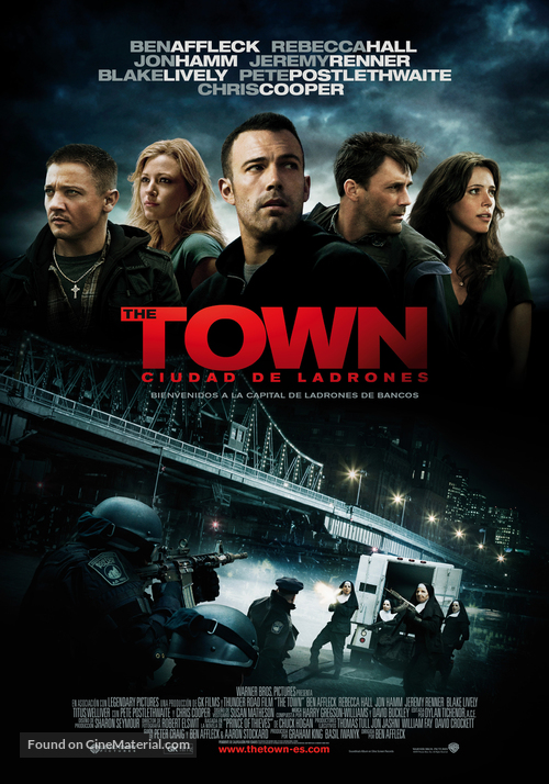 The Town - Spanish Movie Poster