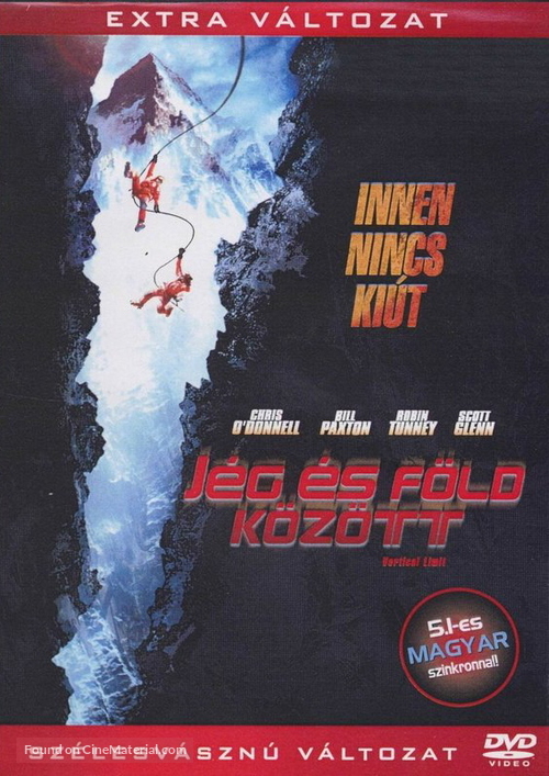 Vertical Limit - Hungarian DVD movie cover