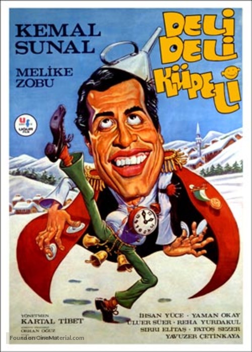 Deli Deli K&uuml;peli - Turkish poster