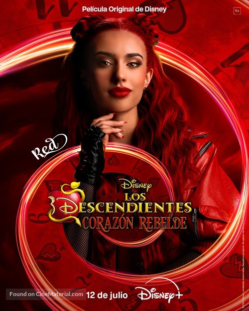 Descendants: The Rise of Red - Spanish Movie Poster