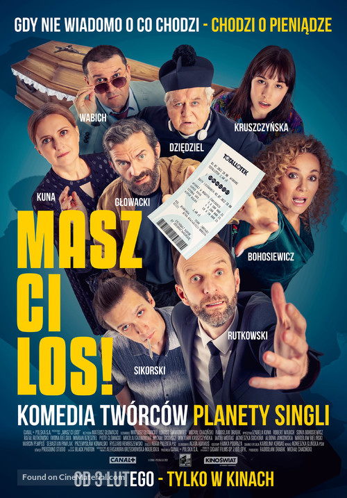 Masz Ci los! - Polish Movie Poster