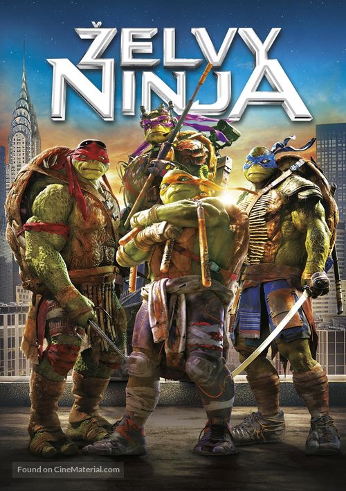 Teenage Mutant Ninja Turtles - Czech DVD movie cover