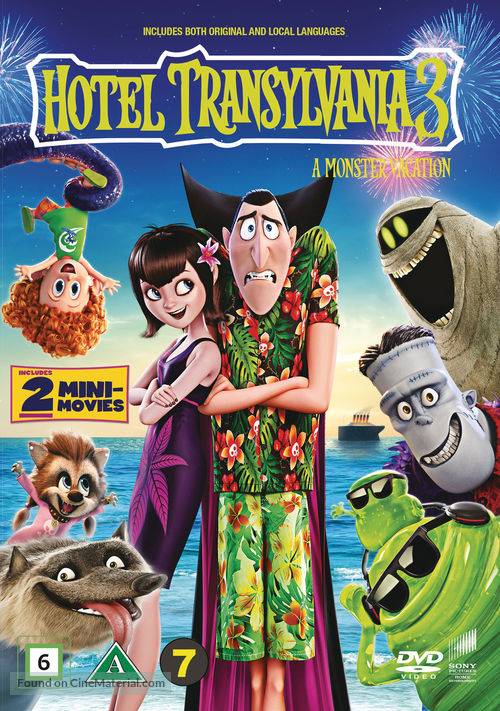 Hotel Transylvania 3: Summer Vacation - Danish Movie Cover