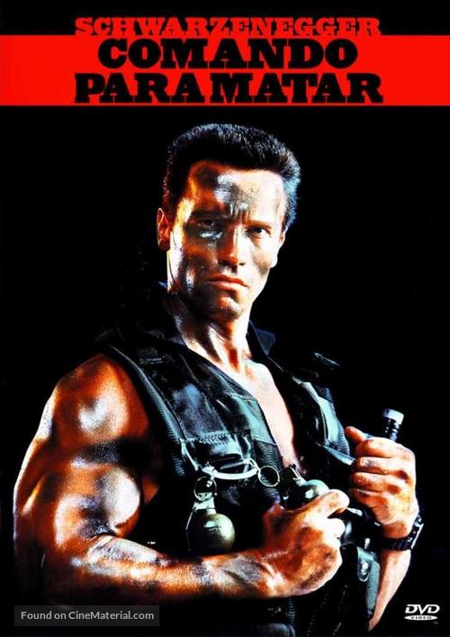 Commando - Brazilian DVD movie cover