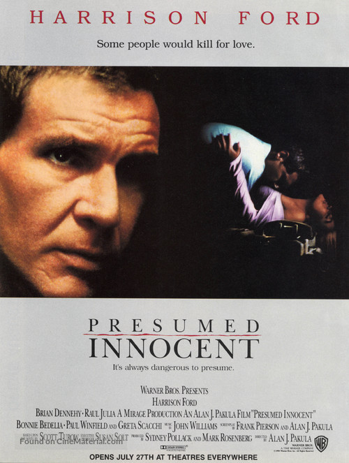 Presumed Innocent - Movie Poster