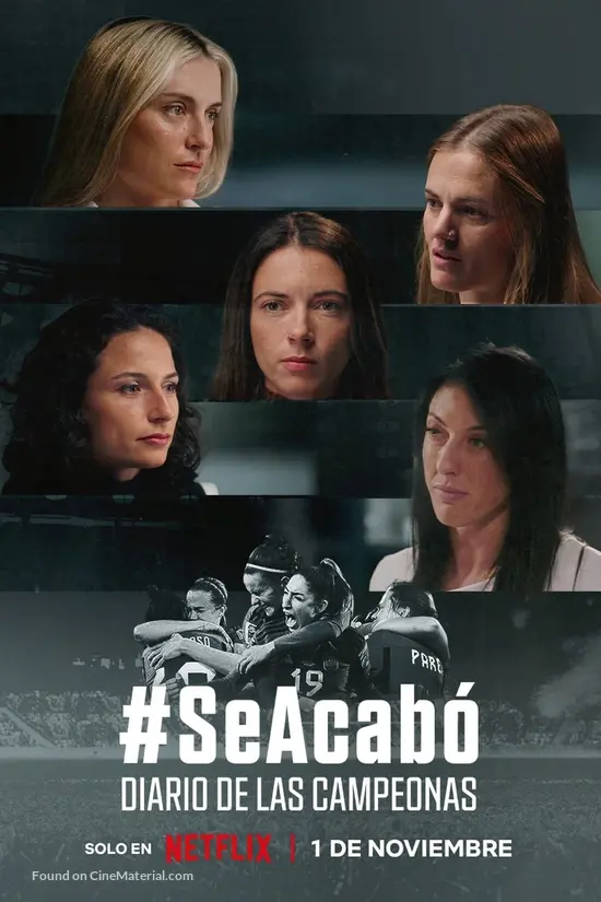 #SeAcab&oacute;: Diario de las campeonas - Spanish Movie Poster