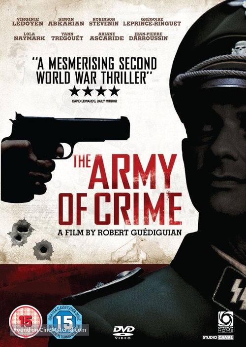 L&#039;arm&eacute;e du crime - British Movie Cover