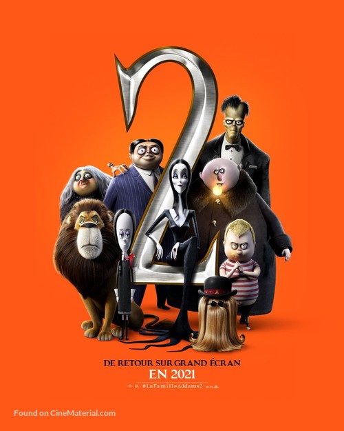 The Addams Family 2 - French Movie Poster