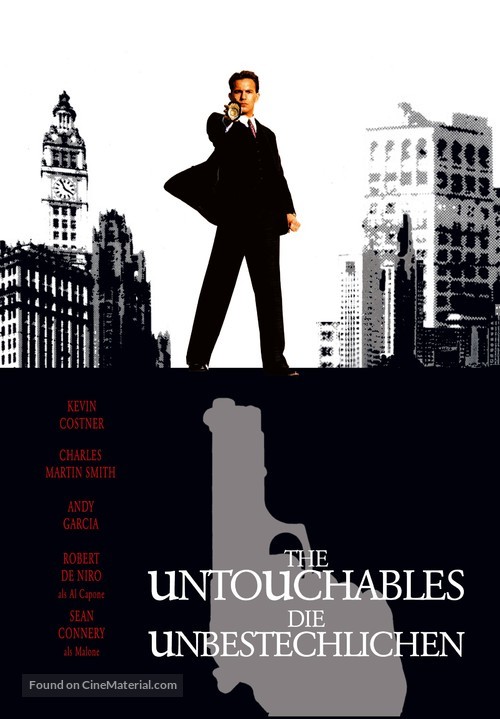 The Untouchables - German Movie Cover