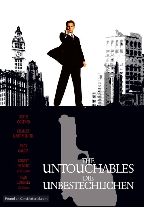 The Untouchables - German Movie Cover