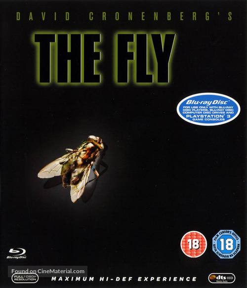 The Fly - British Blu-Ray movie cover